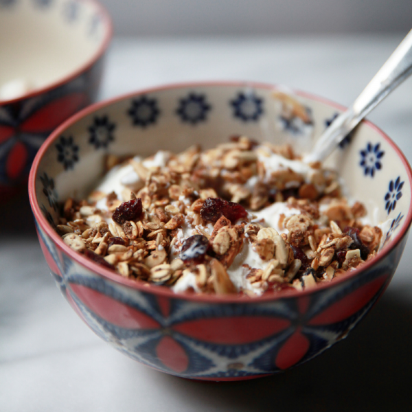 Granola aux canneberges