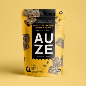 Craquelins Grignote à saveur de fromage (avec levure alimentaire)