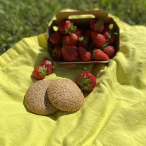 Biscuits fraise et citron